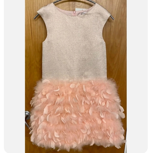 Chasing fireflies halabaloo feather party dress 6 7 8 12 - Picture 10 of 16